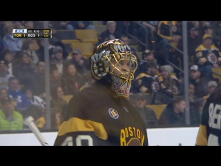 Tukka rask#40 save,(boston bruins toronto maple leafs 5 02 2017 )