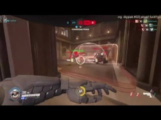 1 vs 6 маккри | overwatch