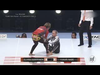 Elvira karppinen vs yukari nabe 3 5 1st round