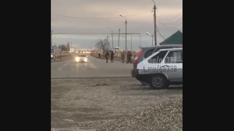 Как смертница пыталась взорвать блок пост в грозном