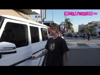 Justin bieber blushes hard when asked about proposing to selena gomez in beverly hills