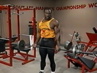 Lee haney trains arms