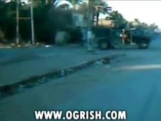 Ирак периода humvee вс сша на дистанционно управляемом сву