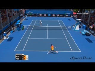 Fabio fognini vs gilles muller highlights ᴴᴰ australian open 2016
