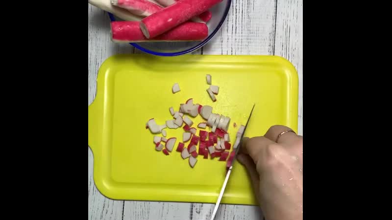 Классный свежий салатик