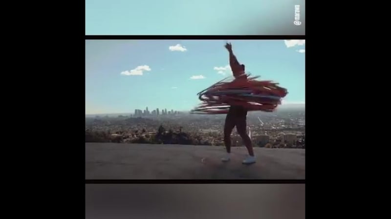 Девушка, которая 12 раз побила мировой рекорд гиннеса по хулахупу