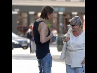 Pellek in hidden camera in oslo for the tv show, trailer