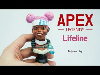 Lifeline (apex legends) polymer clay tutorial