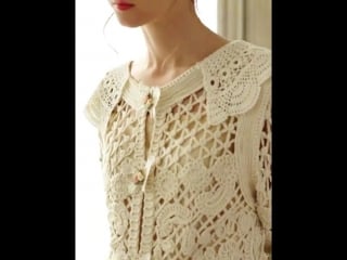 Lynette's chinoiserie spring autumn women vintage cute embroidery lace faux twinset cardigan dresses