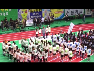 [fancam] 160829 @ idol star athletics championship