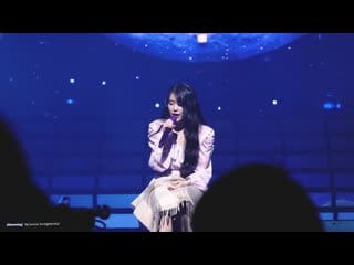 [fancam] 190921 @ iu at play, pause & u fanmeeting part 2 happy ending (live)