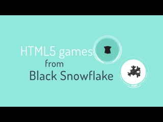 Black snowflake presentation by alconost