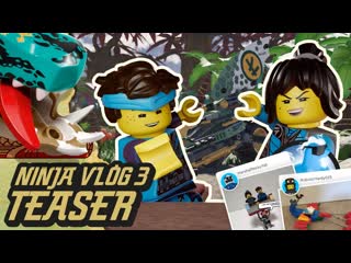 Видеоблог ниндзя №3 время для дракона! | ния и джей из lego ninjago