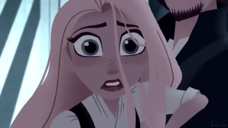 Cartoon || tangled || cassandra x rapunzel