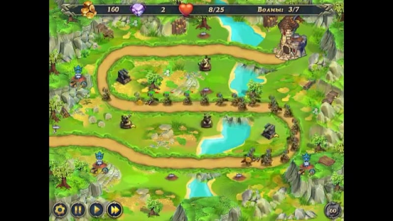 Долбим тролей в королевская защита №2