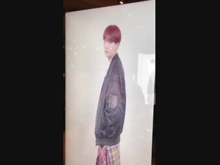 2018 bts exhibition ‘24/7 = serendipity (오,늘) video display