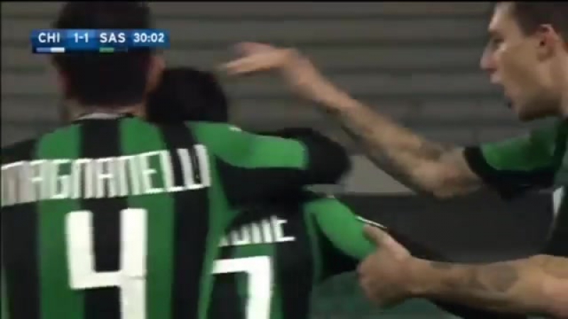 Никола сансоне гол кьево 1 1 сассуоло