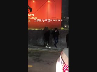 Groot ?! @ 181031 smtown wonderland