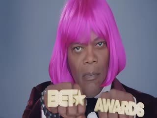 Samuel l jackson =nicki minaj 😛 beez in the trap (ремастер мема)