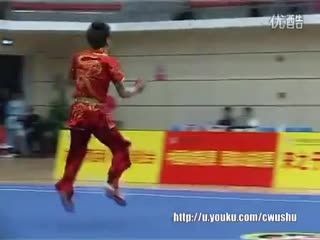 Shuang bian double chain whip 2014 china traditional wushu nationals (1)