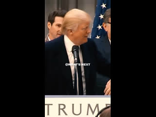 Donald trump job interview, met good person, he needs good people | the united states of america