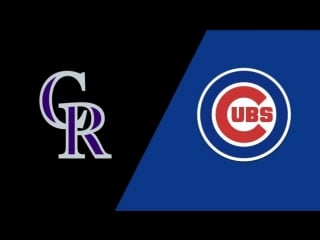 Mlb wild card nl rockies vs cubs