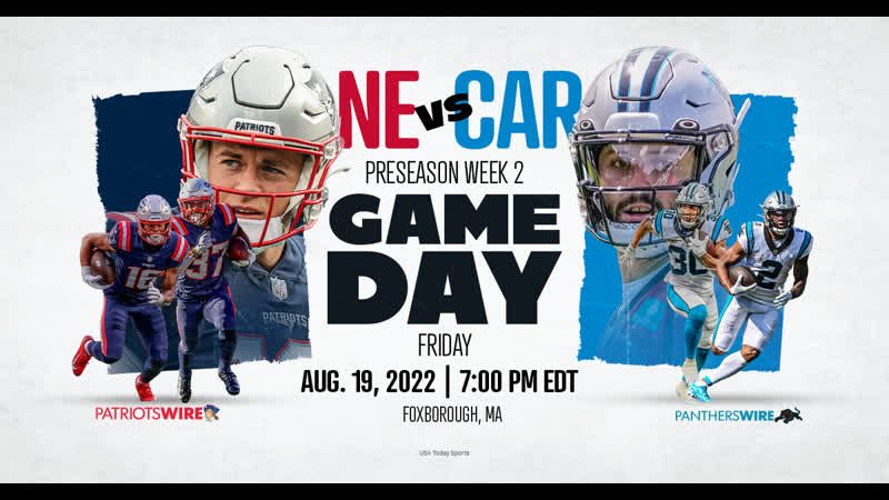 Nfl 2022 preseason w2 carolina panthers vs new england patriots