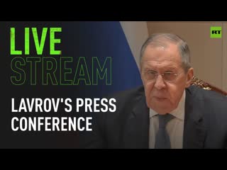 Lavrov speaks to media after cis ministerial meeting in samarkand