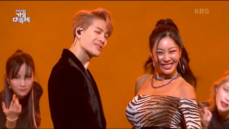 Jessi (제시) & jackson (잭슨) of got7 – nunu nana (눈누난나) [2020 kbs song festival ]