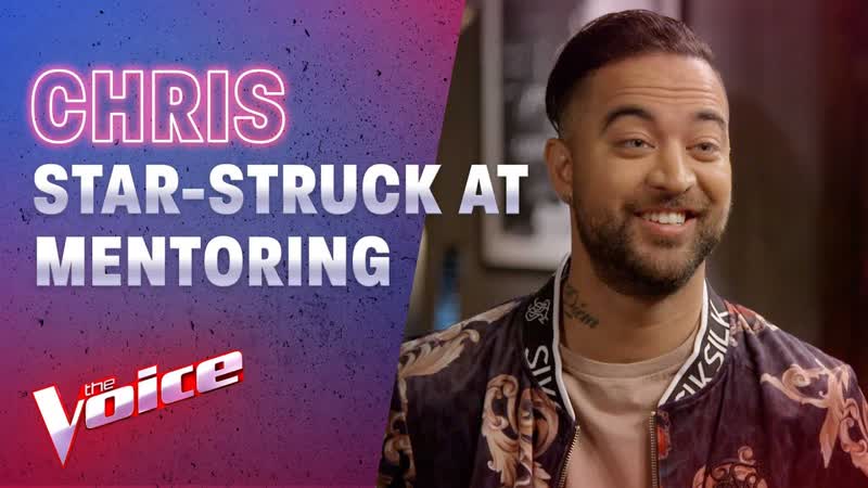 Chris sebastian star struck by amy shark and kelly rowland (the voice australia 2020)
