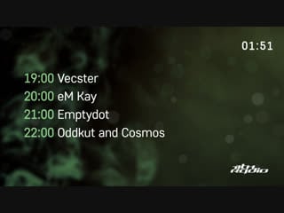 Vecster and em kay / cosmos and oddkut live @ nuke lab / vibe