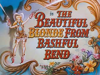 Прекрасная блондинка из бэшфул бенд / the beautiful blonde from bashful bend 1949