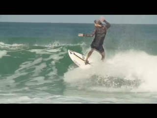 Surf in high heels almo