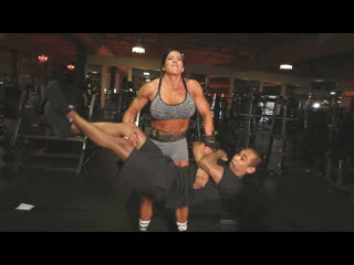 Angela salvagno traps beast female muscle