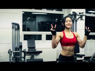 Фитнес модель lee jin won asian fitness girl motivation (fitabs)