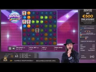 Casino usa roshtein mega win on jammin jars and fruit party slots top 5 mega wins of the week