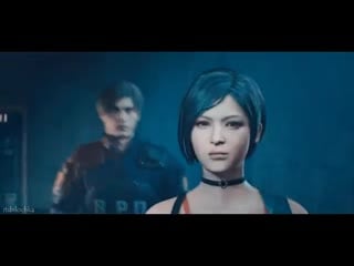 « чудом умотал и забрал с ней грусть » // aeon // ada wong x leon kennedy // resident evil 2 re