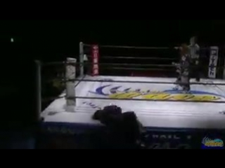 2 hikaru shida mika iida vs hiroe nagahama misaki ohata (wave 8/27/15)