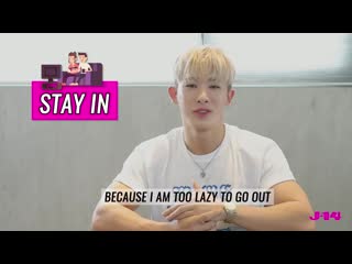 [200907] wonho reveals if he likes instagram or tiktok more | this or that @ j 14 magazine