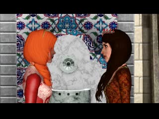 Хюррем и махидевран ссорятся в симс 3 hurrem & mahidevran in the sims 3 великолепный век