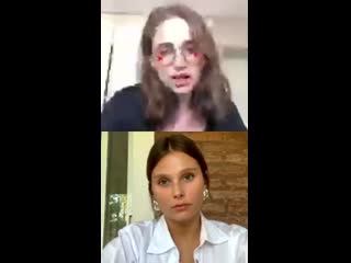 Carolina kopelioff valentina zenere livestream