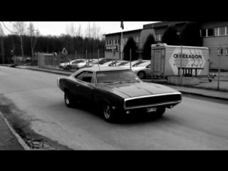 Muscle cars dodge charger rt