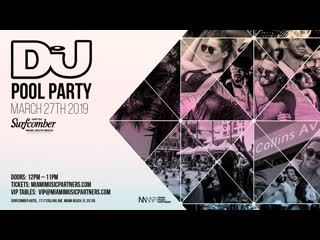 Трансляция i hd [ 29 o3 2o19 ] dj mag's miami pool party #2o19 * i