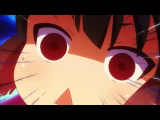 Супербои в повседневности / inou battle wa nichijou kei no naka de animewebm