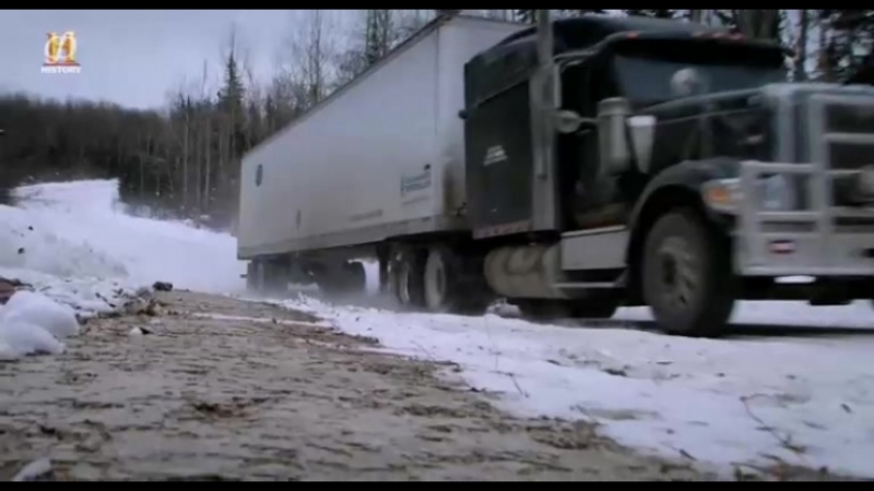 Ледовый путь дальнобойщиков 10 сезон 2 серия не без трудностей / ice road truckers (2016)
