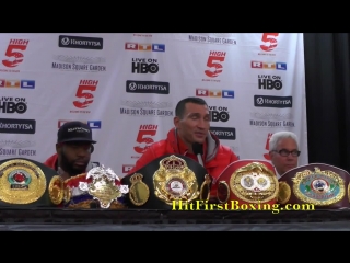 Wladimir klitschko post bryant jennings fight presser