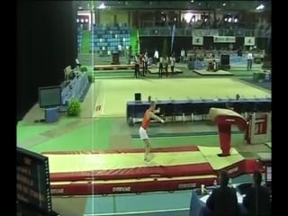 Léquipe du gym suc liévin mai 2009 saut alexei balandin