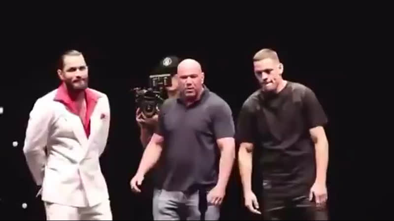 👊face to face хорхе масвидал нэйт диаз