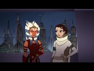 Star wars forces of destiny | the imposter inside | disney