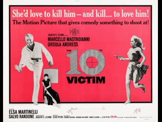 The 10th victim (1965) 1080p marcello mastroianni, ursula andress, elsa martinelli